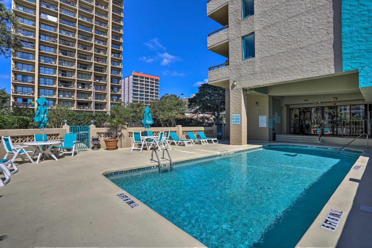 Myrtle Beach Condo With Pool Access Walk To Beach! Εξωτερικό φωτογραφία