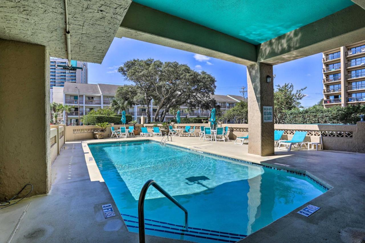 Myrtle Beach Condo With Pool Access Walk To Beach! Εξωτερικό φωτογραφία